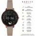 RADLEY LONDON Series 03 Smartwatch Dog Tortoise Grey Silicone RYS03-2096, image 3
