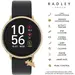 RADLEY LONDON Series 05 Smartwatch With Charm Gold and Black Leather RYS05-2104-INΤ, image 3