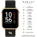 RADLEY LONDON Series 06 Smartwatch Gold and Black Leather RYS06-2074-INT, image 2