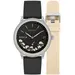 RADLEY LONDON Series 07 Smartwatch Silver and Black-Beige Silicone RYS07-2067-SET