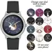 RADLEY LONDON Series 07 Smartwatch Silver and Black-Beige Silicone RYS07-2067-SET, image 3