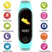 TIKKERS Series 1 Smartwatch Aqua Canvas Strap TKS01-0020, image 2