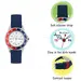 TIKKERS Boys Navy Strap Time Teacher TK0140, image 2