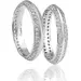 FACADORO Wedding Ring With Pattern Gold K14 WR-17PB1, image 2
