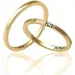 FACADORO Wedding Ring With Pattern Gold K14 WR-40W, image 2