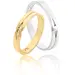 FACADORO Wedding Ring With Pattern Gold K14 WR-61WG