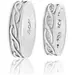 FACADORO Wedding Ring With Pattern Gold K14 WR-68G, image 2
