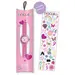 TIKKERS Girls Pink Strap Time Teacher TK0003, image 3