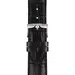 TISSOT Αυθεντικό Μαύρο Δερμάτινο Λουράκι 22/20 T852041653