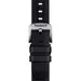 TISSOT Αυθεντικό Μαύρο Καουτσούκ Λουράκι 20/17 T852044545