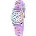 TIKKERS Girls Purple Strap Unicorn Time Teacher Set ATK0145
