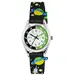 TIKKERS Boys Black Strap Universe Time Teacher Set Με Αυτοκόλλητα ATK0208