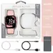 REFLEX ACTIVE Series 17 Wireless Earbuds Pink Silicon Strap RA17-2162-TWS, image 7