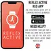 REFLEX ACTIVE Series 23 Black Silicon Strap RA23-2168, image 6
