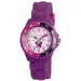 TIKKERS Girls Purple Strap Time Teacher TK0041