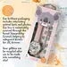 TIKKERS WWF Pink Strap Koala Set TKWWF001-SET, image 3