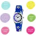 TIKKERS Boys Blue Canvas Strap Teacher Football Set ATK1090, image 2