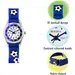 TIKKERS Boys Blue Canvas Strap Teacher Football Set ATK1090, image 4