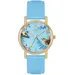 TIKKERS RSPB Light Blue Leather Strap TKRSPB04