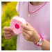 TIKKERS Girls Pink Canvas Strap Flower Set ΑΤΚ1107, image 3