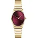 ROSEFIELD Oval Burgundy Half-Moon OVGSG-OV15