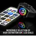 REFLEX ACTIVE Series 30 Amoled Black Smart Calling Watch RA30-2186, image 5