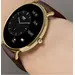 HENRY LONDON Smartwatch Gold & Chocolate Leather HLS65-0007, image 3