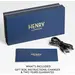 HENRY LONDON Smartwatch Gold & Black Leather HLS65-0008, image 8