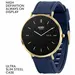 HENRY LONDON Smartwatch Gold & Navy Silicone HLS65-0012, image 2