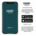 HENRY LONDON Smartwatch Rose & Teal Silicone HLS65-0014, image 7