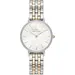 DANIEL WELLINGTON Petite Petite Lumine Bezel 5-Link Two-Tone MOP DW00100665